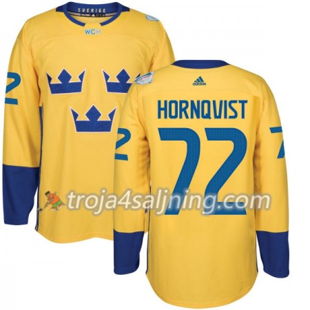 Sverige tröja Patric Hornqvist 72 World Cup i ishockey 2016 Gul Premier - NHL Tröjor Herr Sverige tröja Patric Hornqvist 72 World Cup i ishockey 2016 Gul Premier - NHL Tröjor Herr